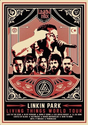 Linkin park living things tour - park,